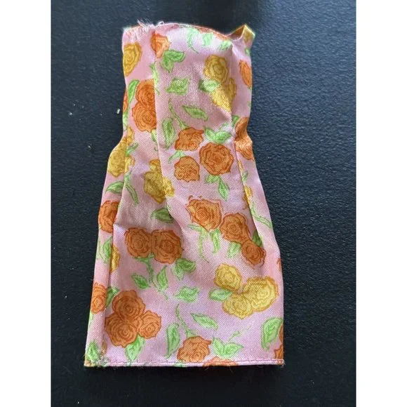 Barbie Dress Up summer garden Pink Floral Dress Sleeveless Barbiecore Vgt - Picture 7 of 8